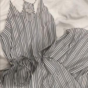 Loft Striped Maxi Dress